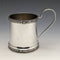 British vintage silver plated mug
